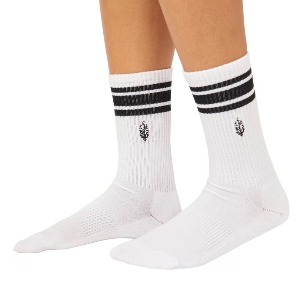 Free People Movement Logo Stripe Tube Socks